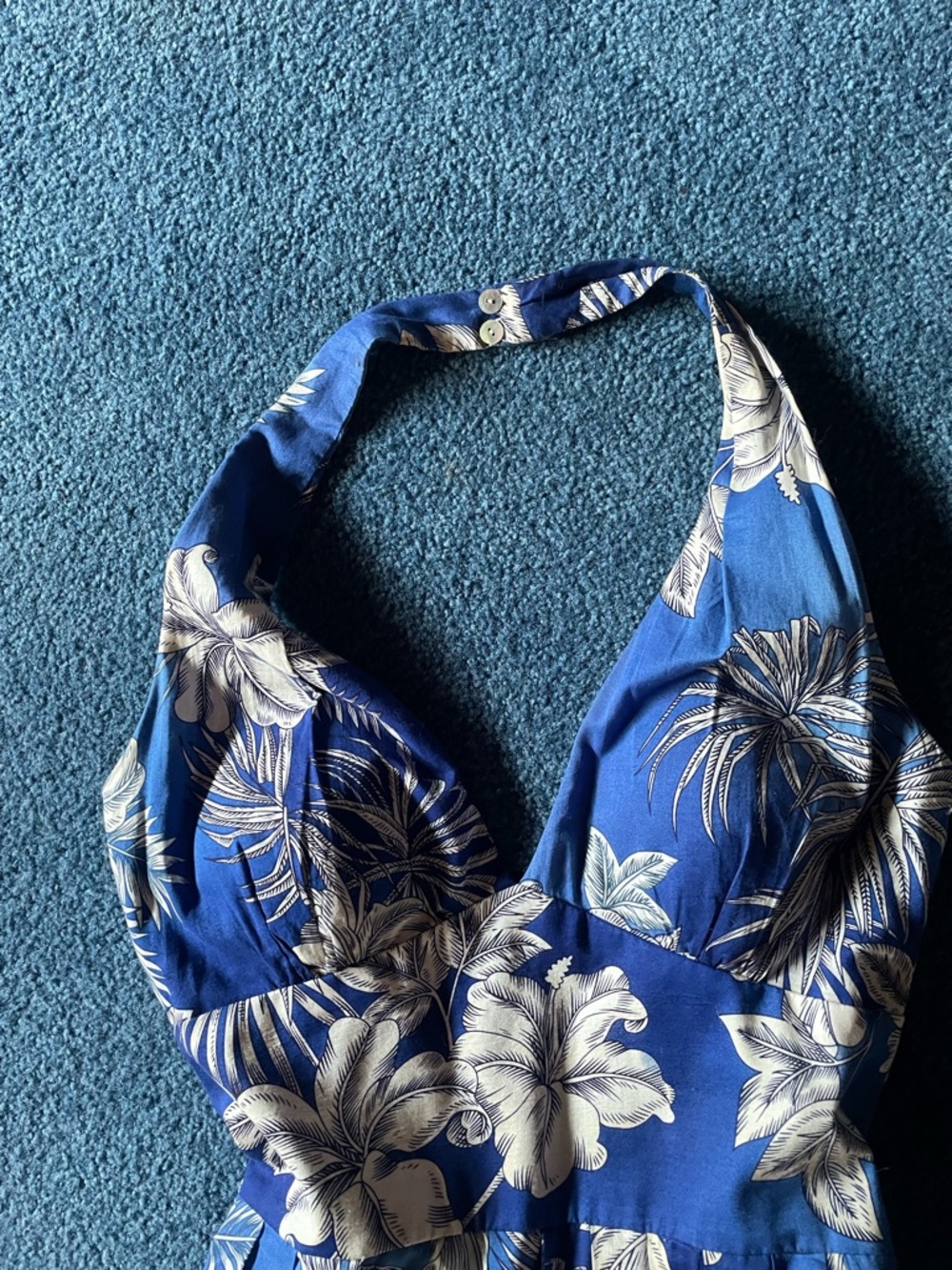 Hawaiian halter dress size 10 - Picture 2 of 4